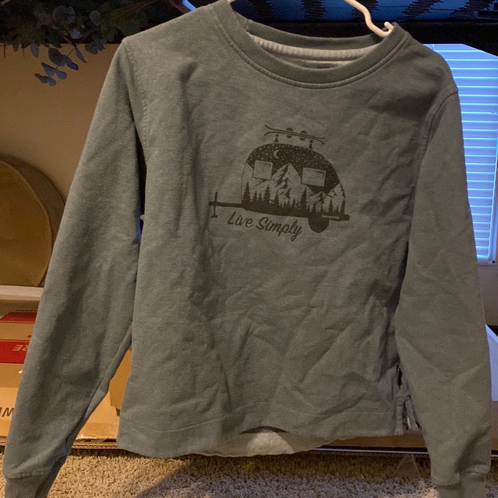 patagonia cropped sweatshirt